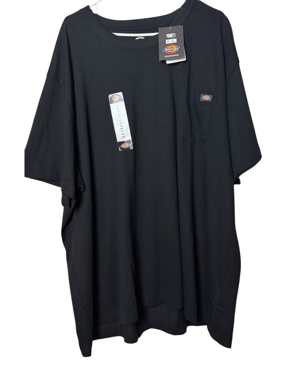 Dickies Men's Short Sleeve Crew Neck Logo Tee. Sz 4XL New With Tag